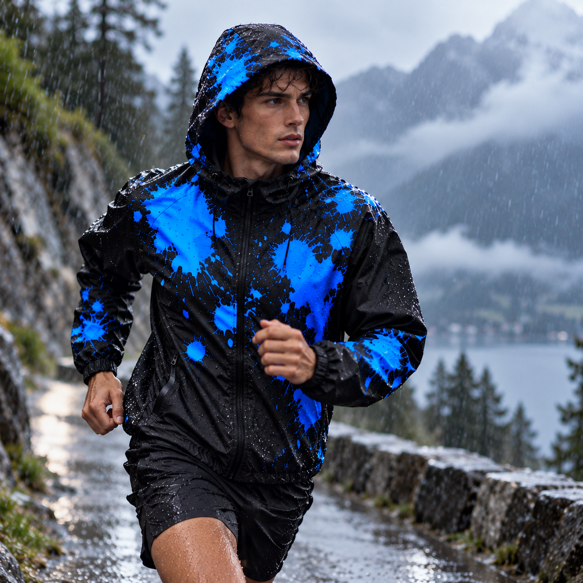 Rain jacket outdoor lifestyle 3