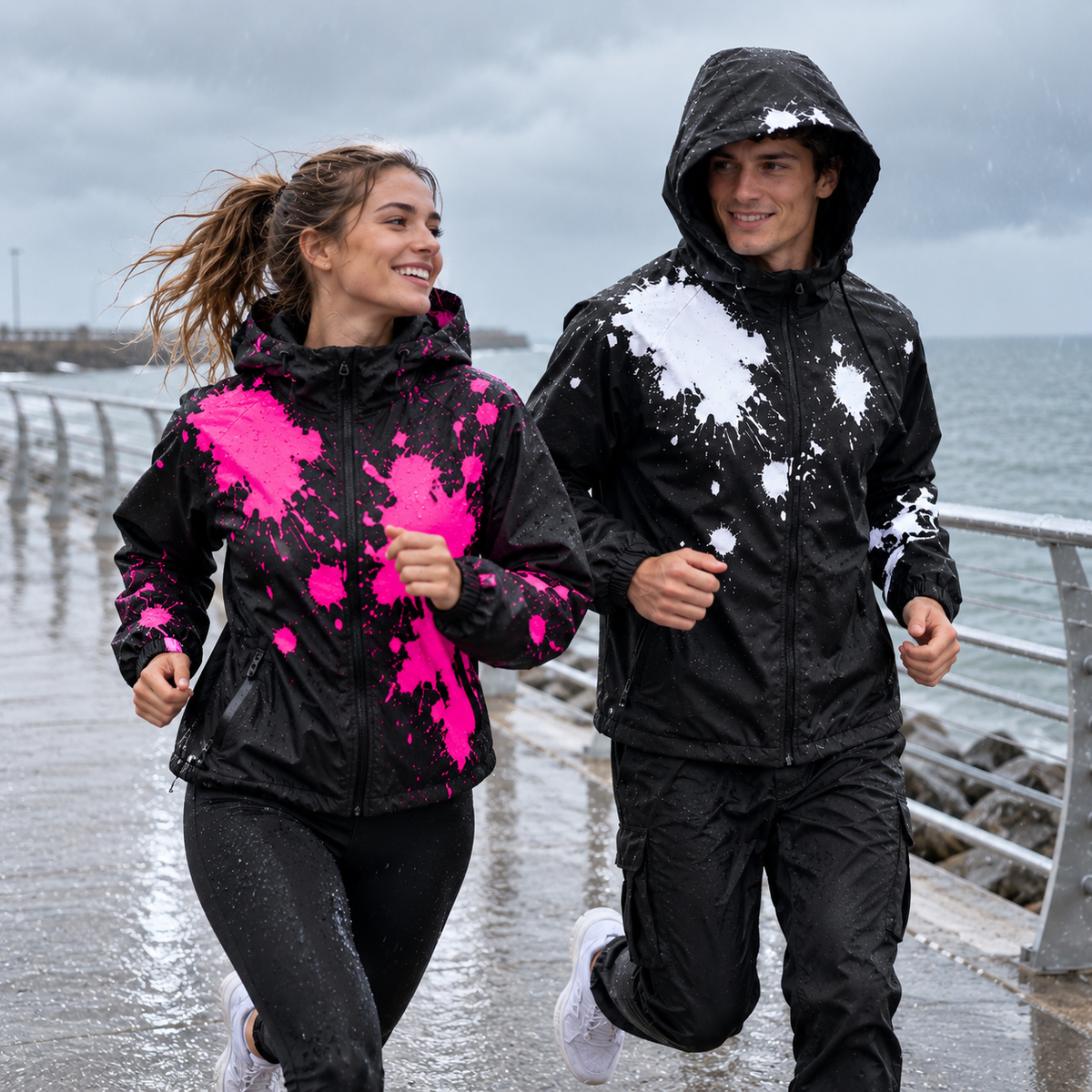 Rain jacket outdoor lifestyle 1