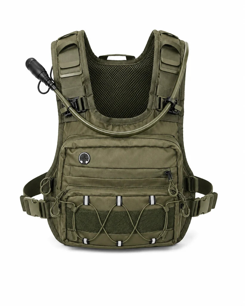 Tactical Hydration Vest - Army Green